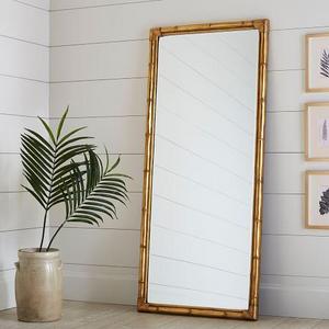Pottery Barn Bamboo Floor Mirror