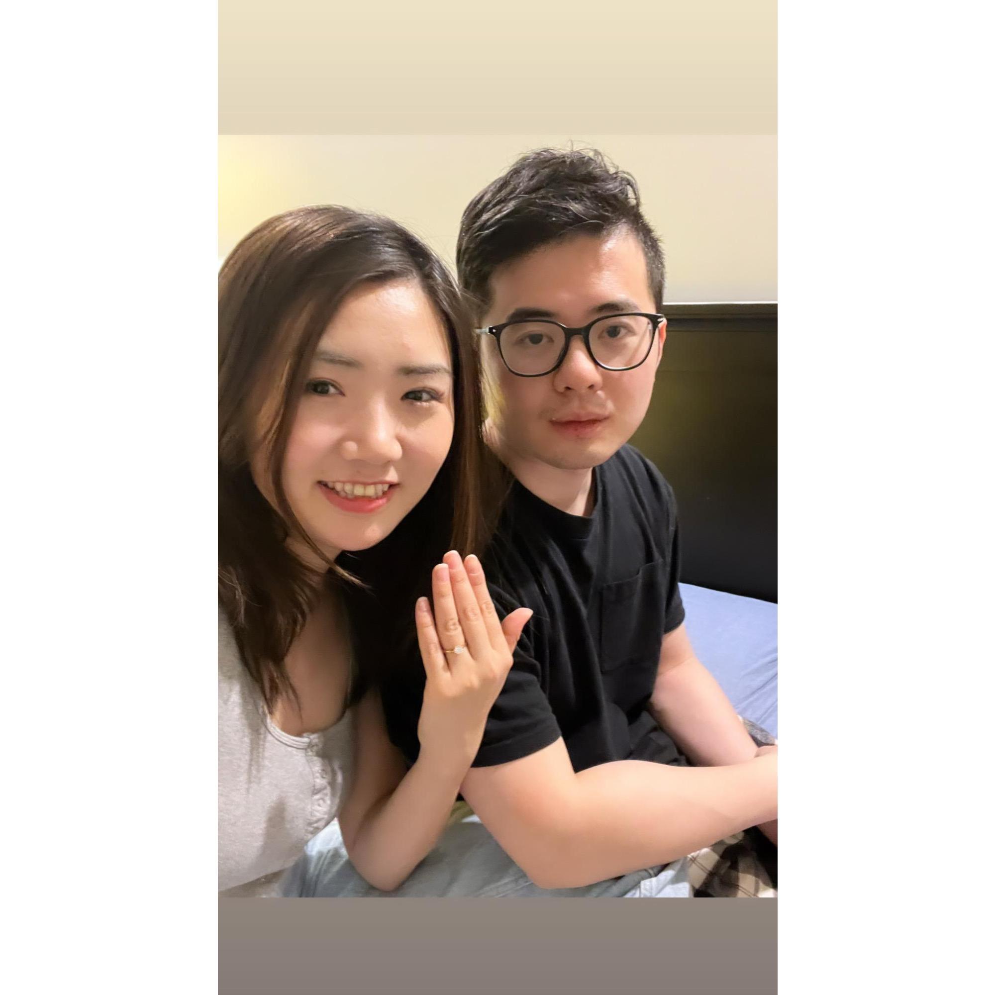 April 16, 2022. WE SAID YES!!