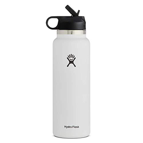 Hydro Flask Wide Mouth 2.0 Water Bottle, Straw Lid - Multiple Sizes & Colors