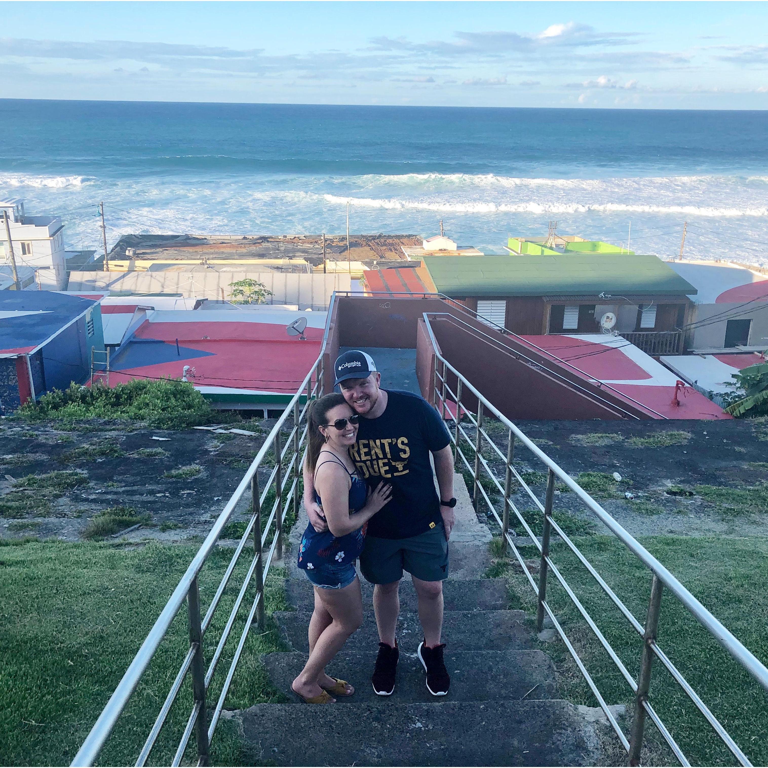 Exploring old San Juan, Puerto Rico