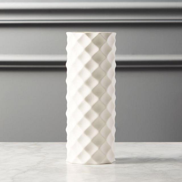 Desi White Vase