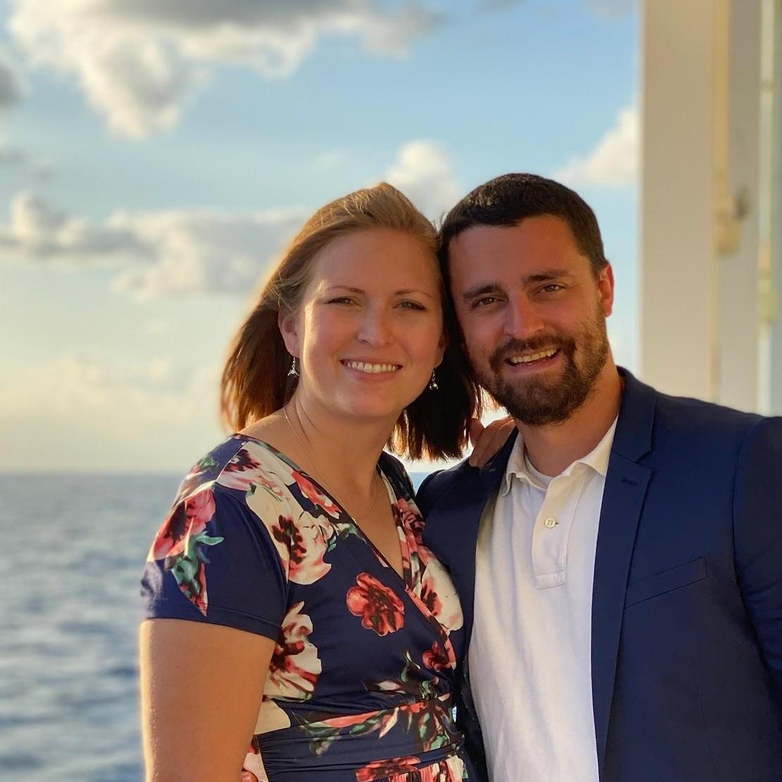 On the cruise for formal night. Thanks Rachel Schallom (Christine's sister) for being our photorgapher!
January 2020