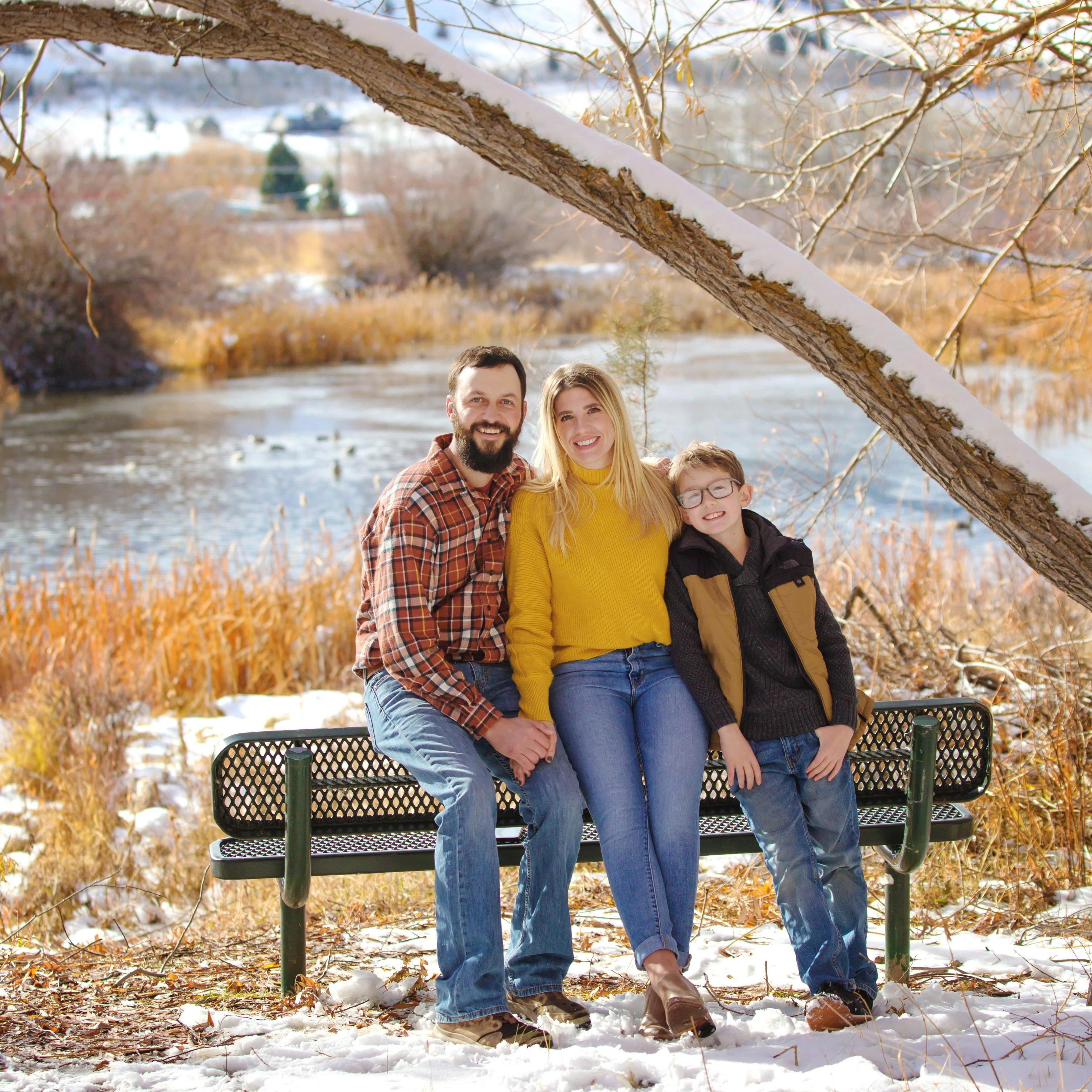 Our little family of 3, we are so blessed!