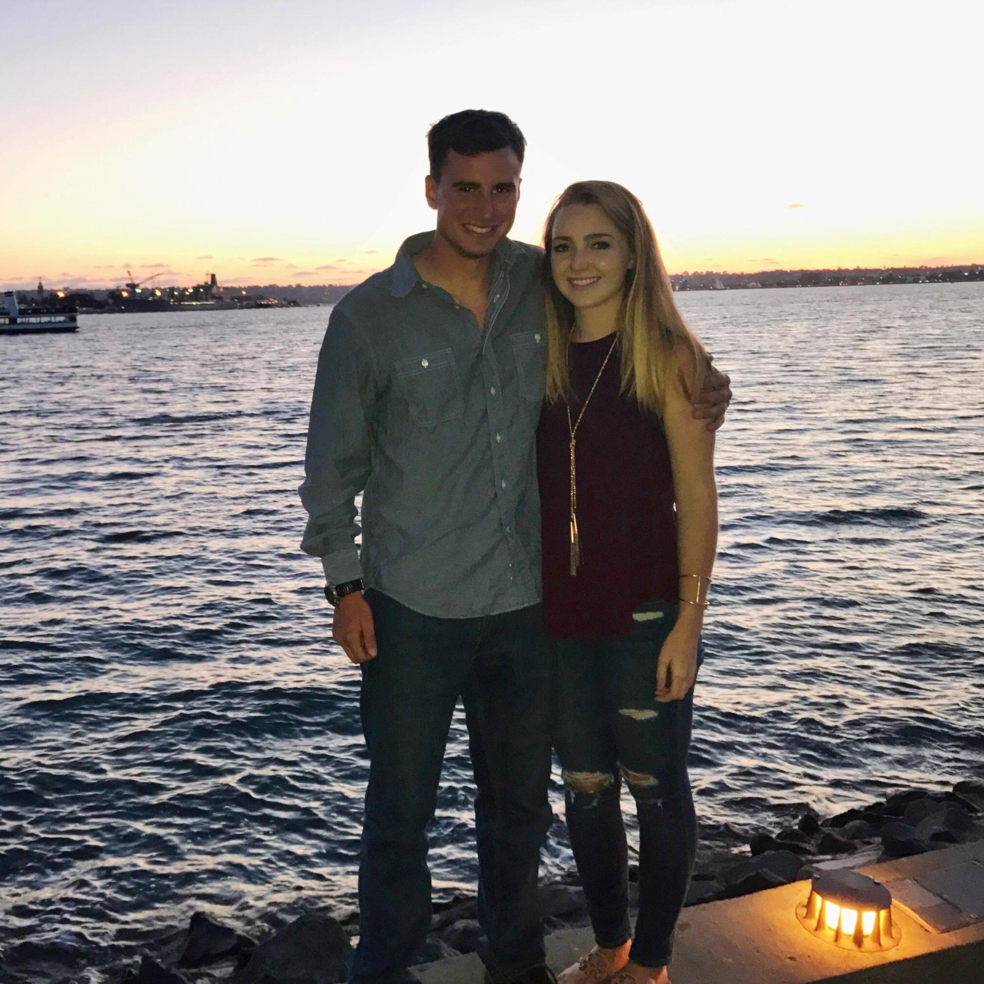 Sunset in San Diego