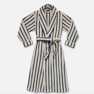 Super-Plush : Striped Midnight Navy, Size M