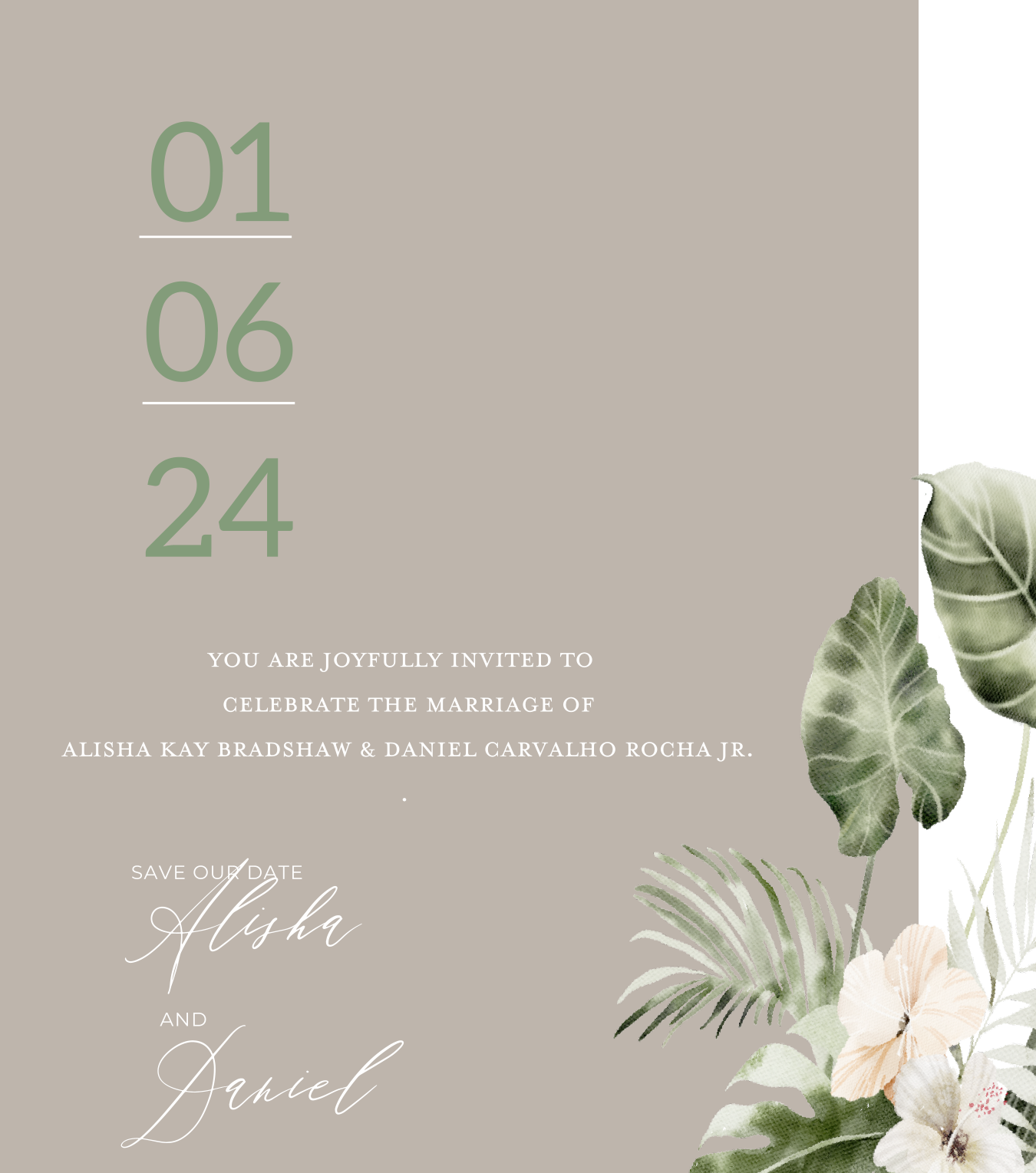 The Wedding Website of Alisha Bradshaw and Daniel Rocha