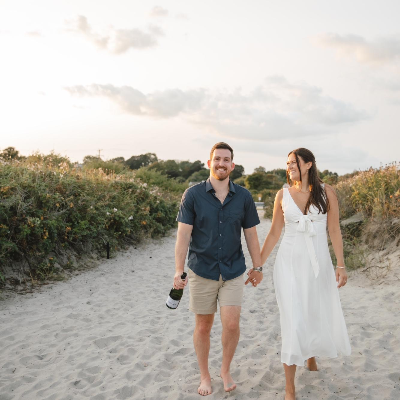 Engagement shoot in Newport