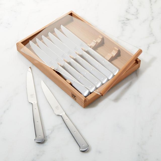 Zwilling JA Henckels Stainless Steel Porterhouse Steak Knife Set