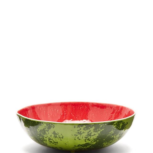 Bordallo Pinheiro Watermelon Earthenware Salad Bowl