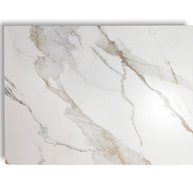 Multi-Purpose Pastry Marble Design Stone Tray Cutting Board Slab 16” x 12” With Non-Slip Feet,Stone Cheese Pastry Board,Marble Serving Tray, Heat Resistant, Easy To Clean(G12, 16 * 12)