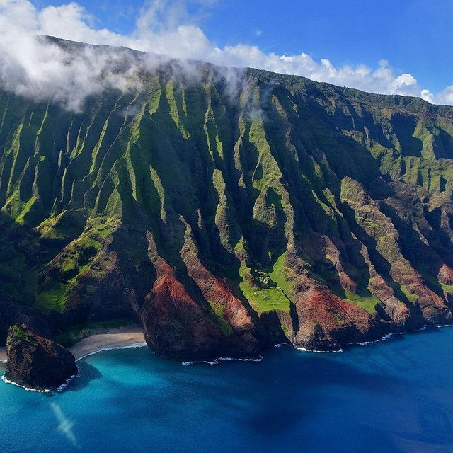 Helicopter tour over Kauai!