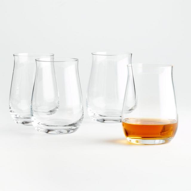 Single Barrel Bourbon Glasses, Set of 4