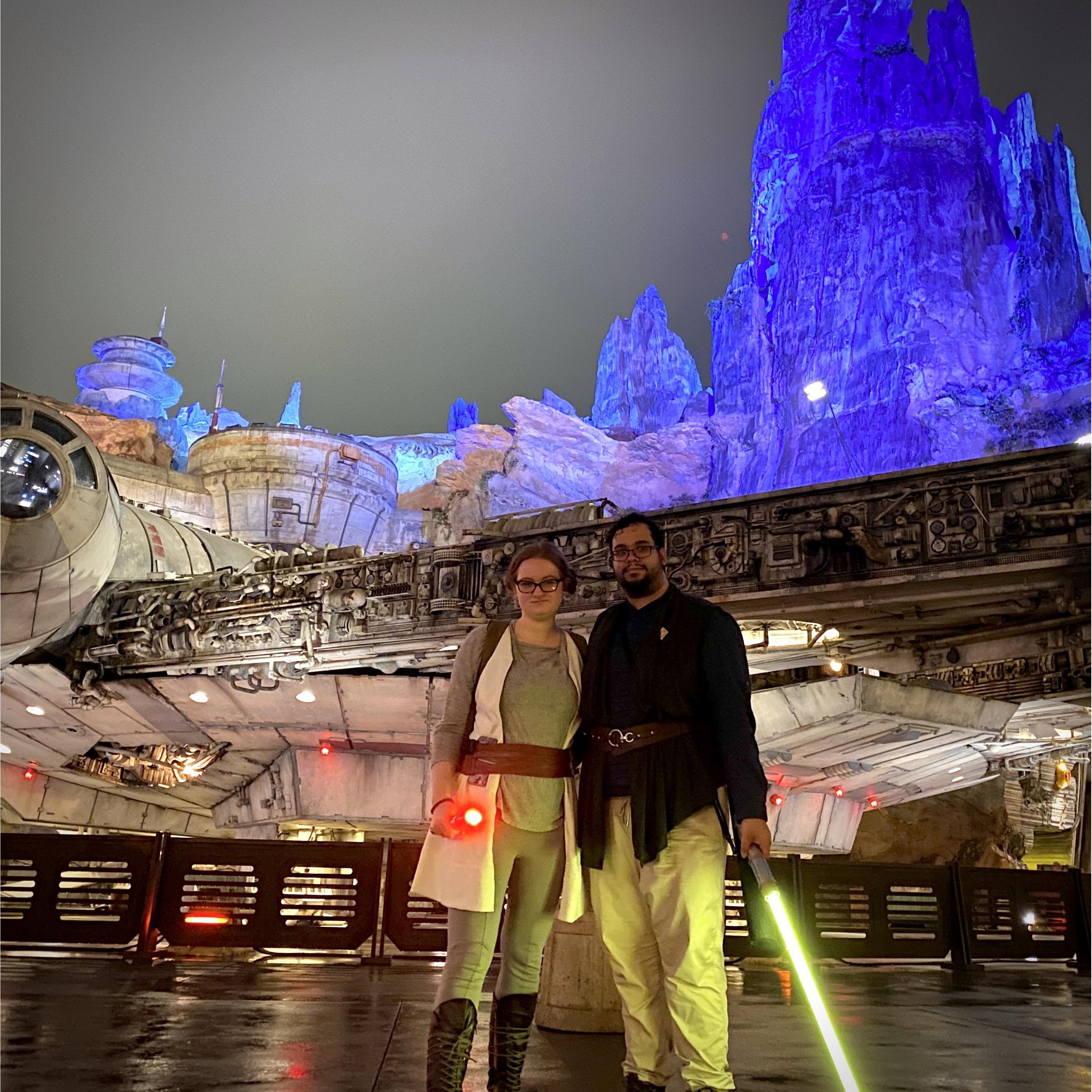 at Disney - Galaxy's Edge