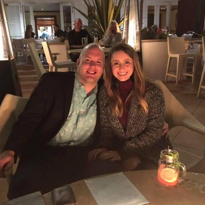The night we got engaged!