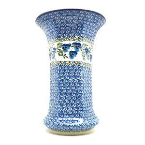 Polish Pottery Vase - Large - Winter Viola