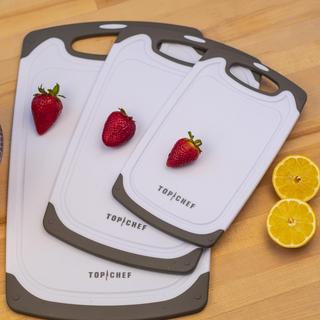 3-Piece Poly Cutting Board Set