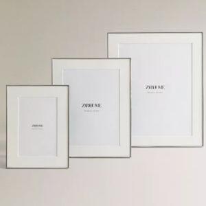 Zara Home 12" Silver Frame United States of America | Official website