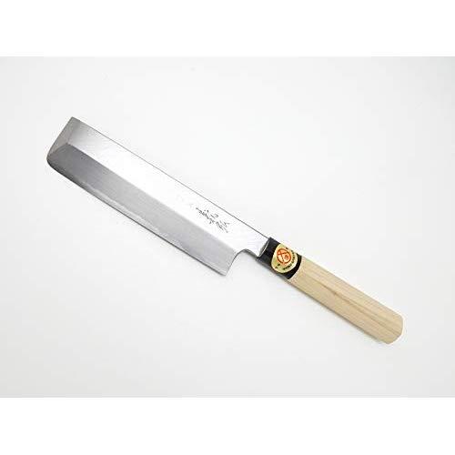 Yoshihiro Yasuki Yellow Steel,KASUMI Home Left Handed Usuba(Single bevel Vegetable Knife) Edo Style 180mm/7.1"