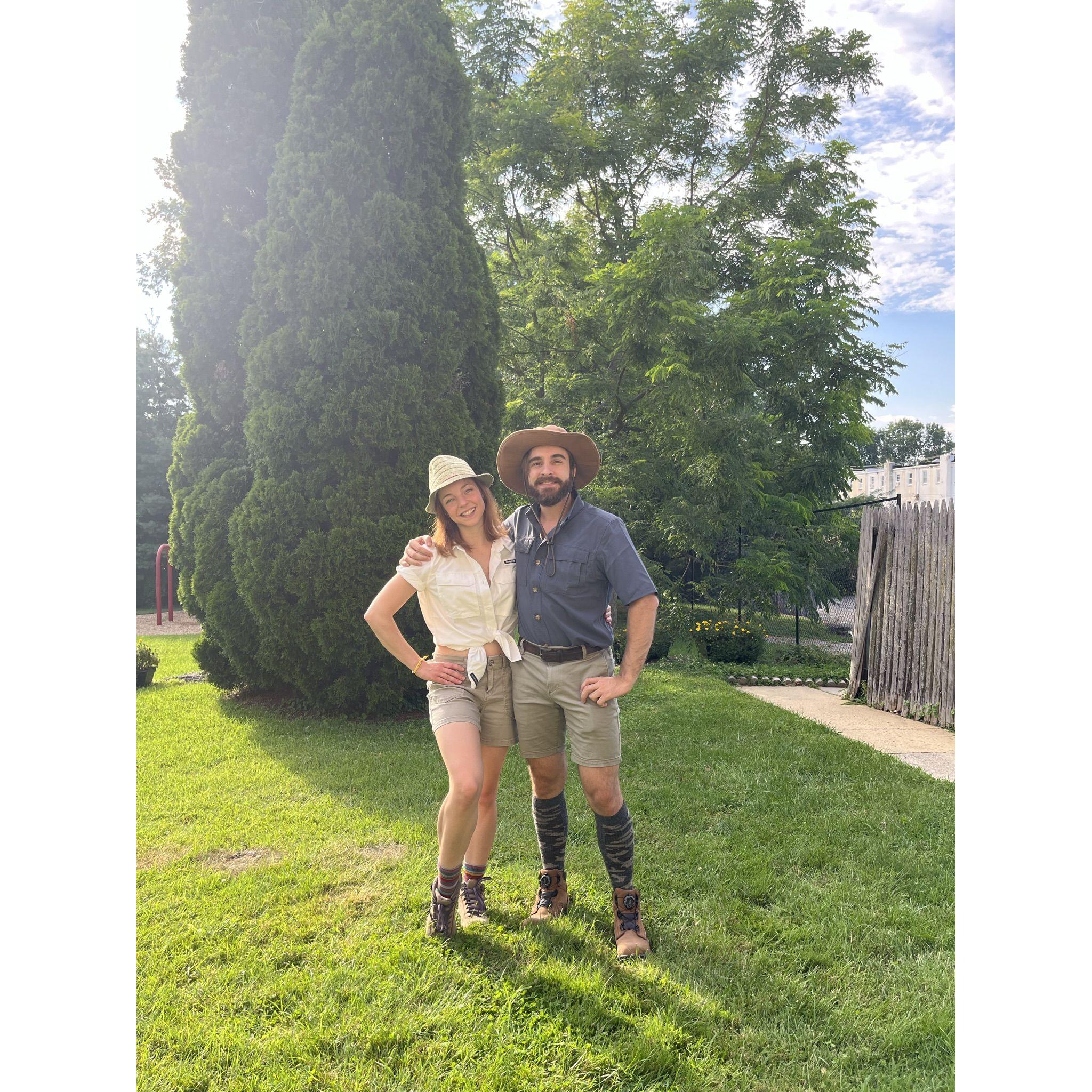 Pretty sure we were the only ones who dressed up to see Jurassic Park at the Mann Center with a live orchestra