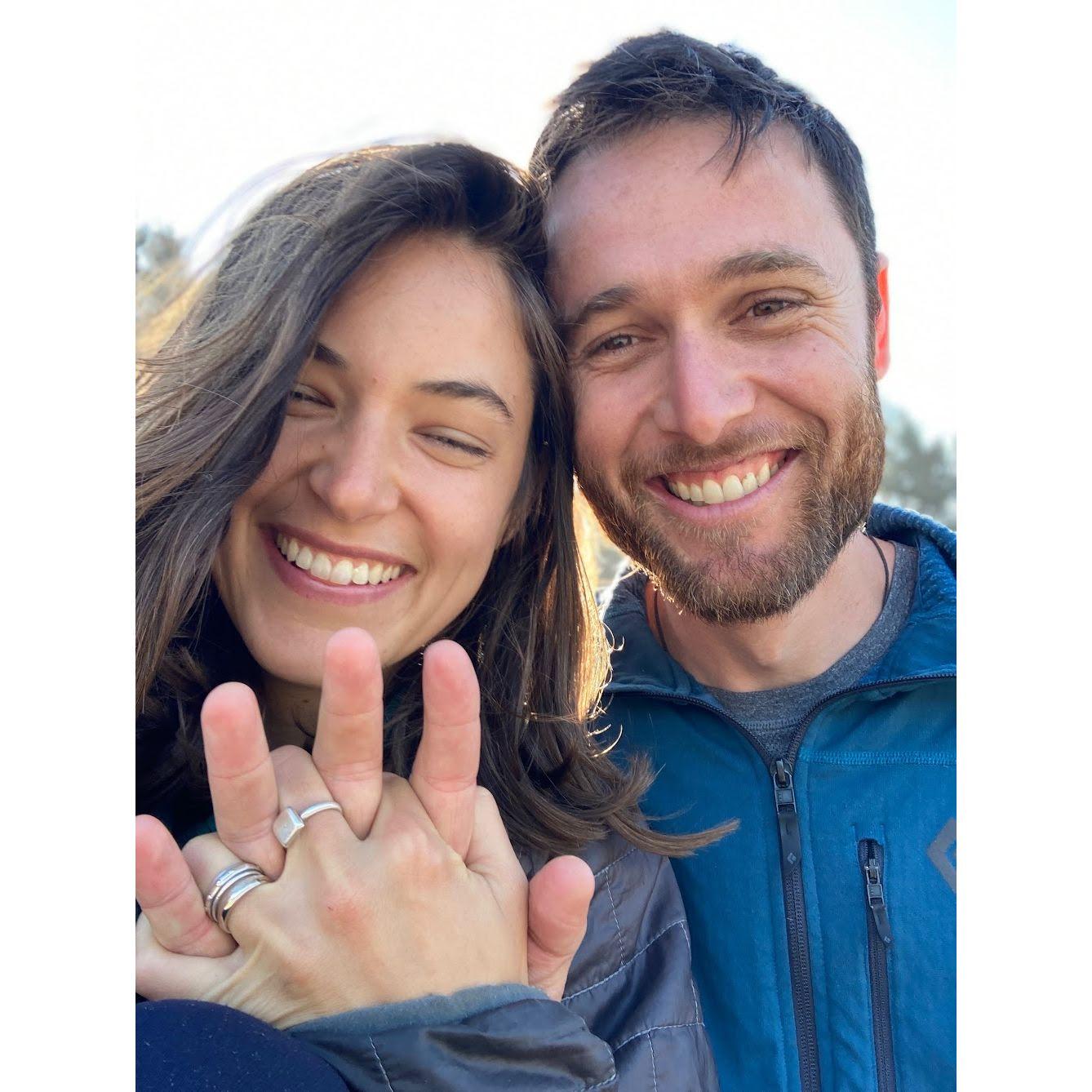 Getting engaged on Third Beach (Olympic Nat'l Park, WA)