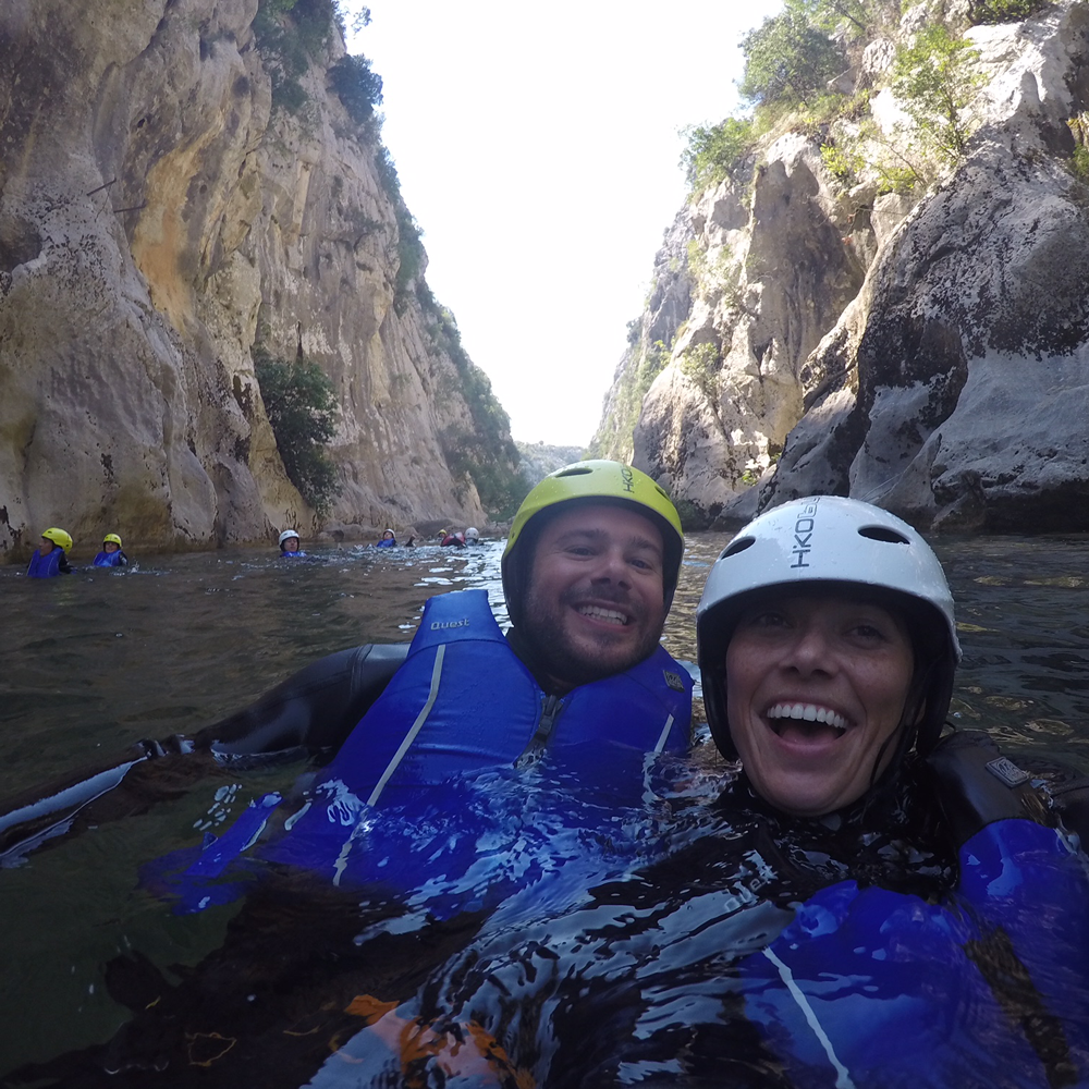 Canyoning in Croatia