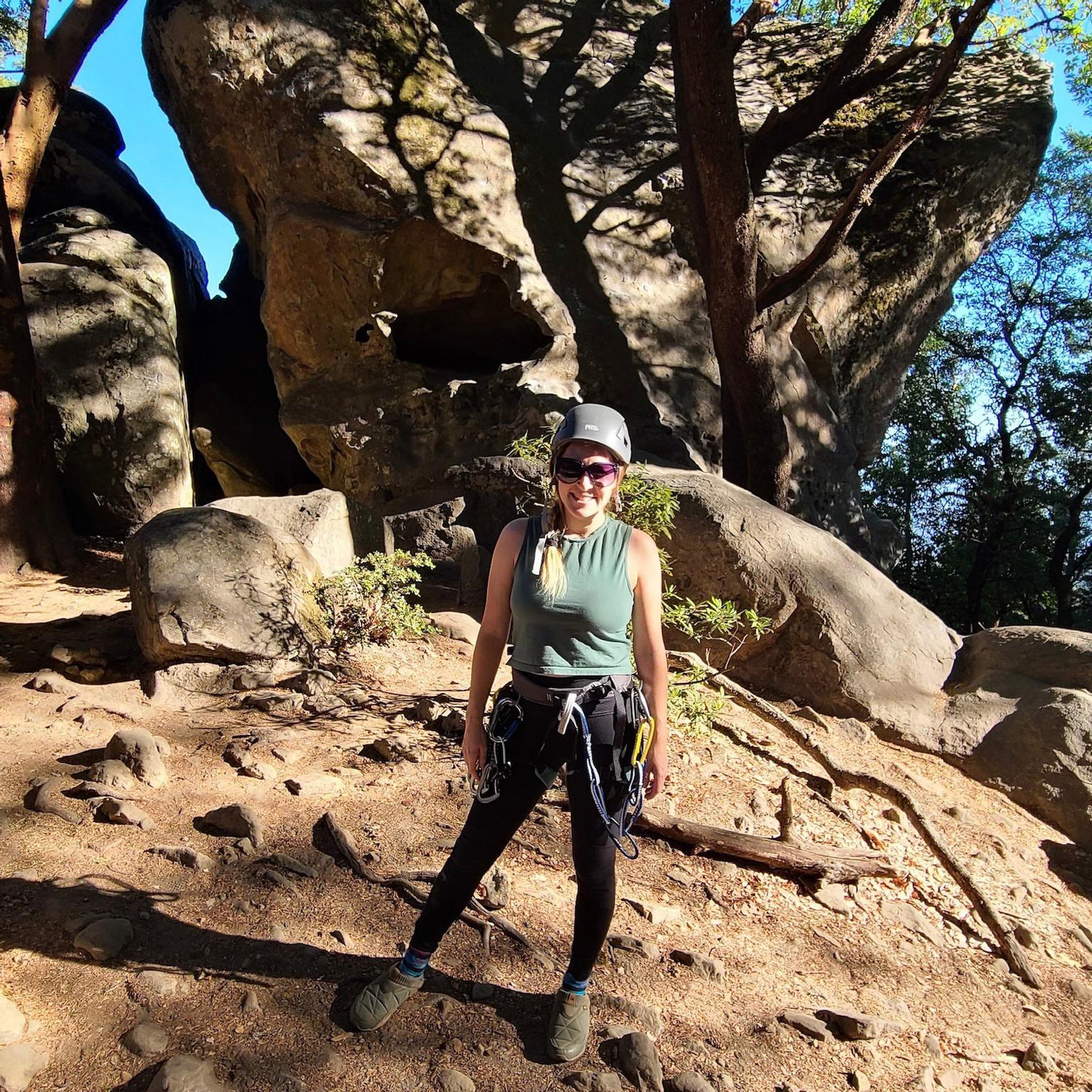 Taking a short trip to Berkeley to do some outdoor rock climbing!