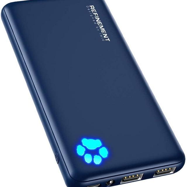 INIU Portable Charger, USB C Slimmest Lightest Triple 3A High-Speed 10000mAh Power Bank, Flashlight Battery Pack Compatible with iPhone 13 12 11 X Plus Samsung S20 Google LG iPad etc. [2022 Version]