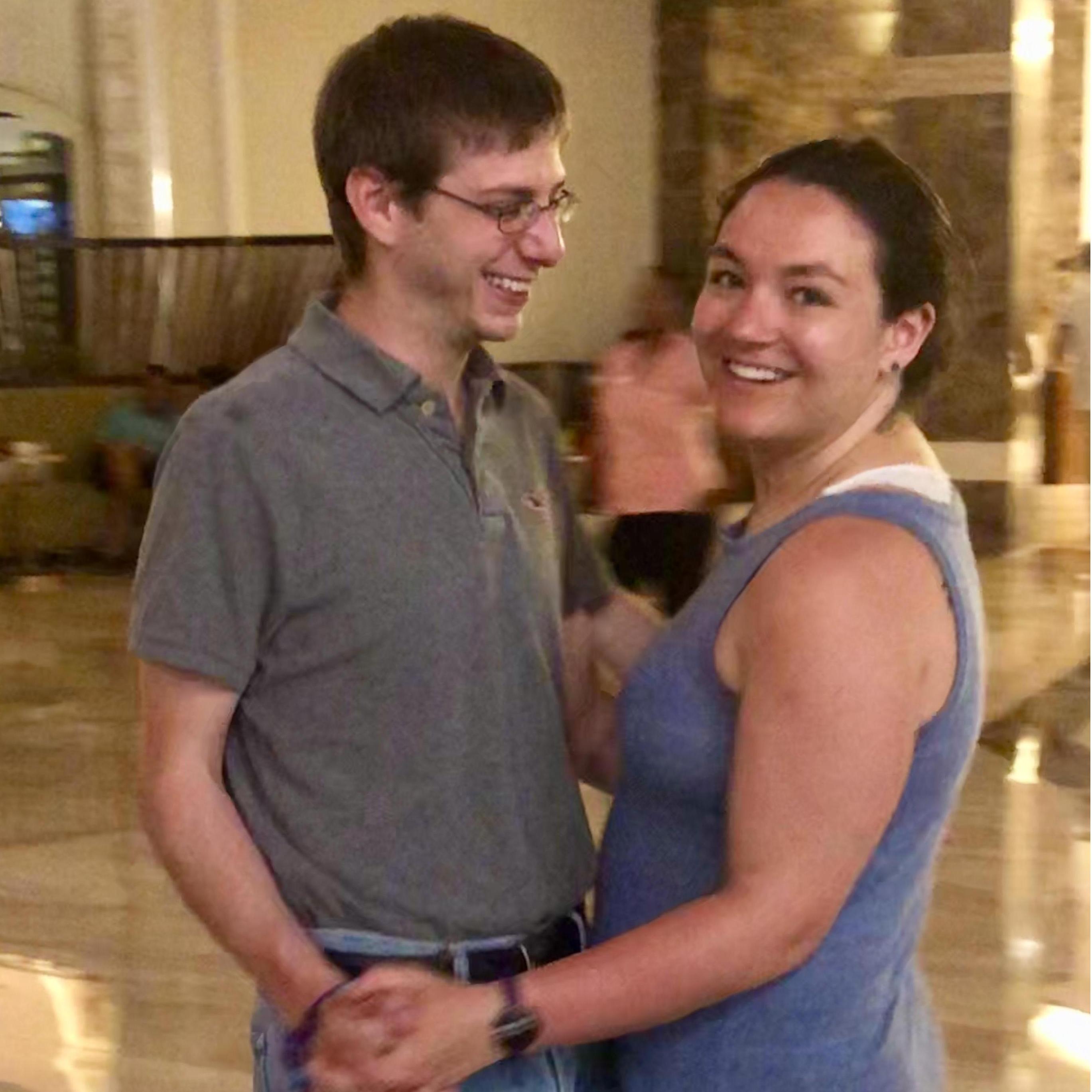 Dancing in the Dominican Republic.