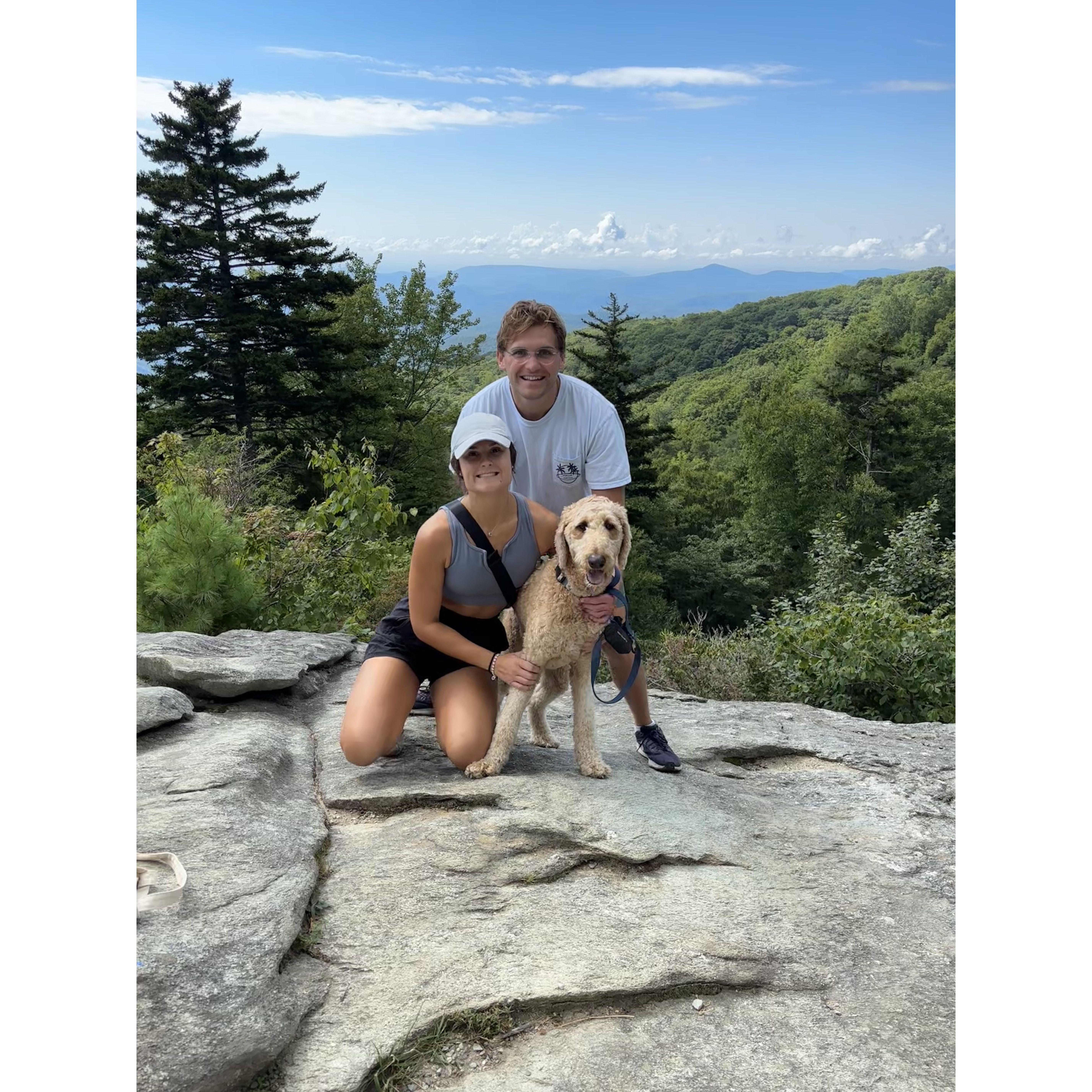 Exploring the North Carolina Blue Ridge Trail!
