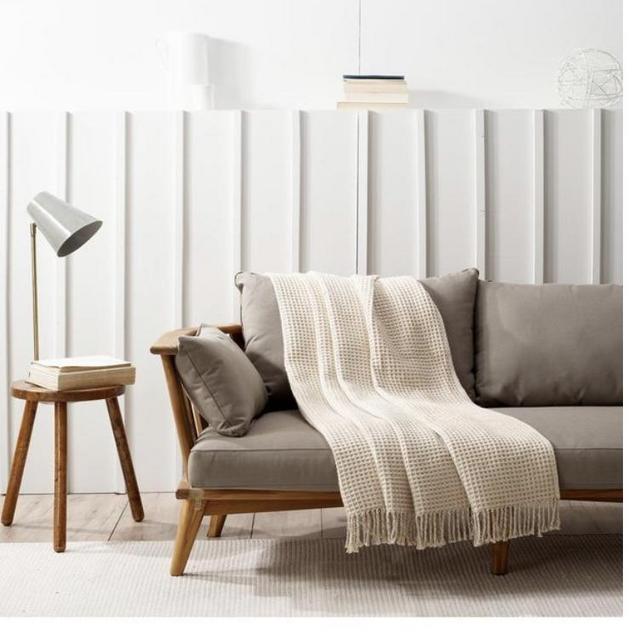 Jalla Organic Cotton Throw Blanket