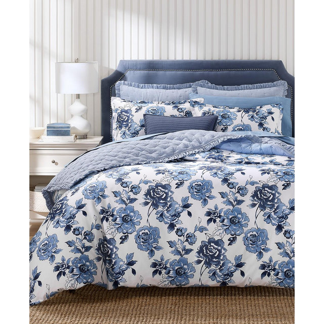 Charter Club Cape Rose 3-Pc. Duvet Cover Set, King, Macy's Exclusive