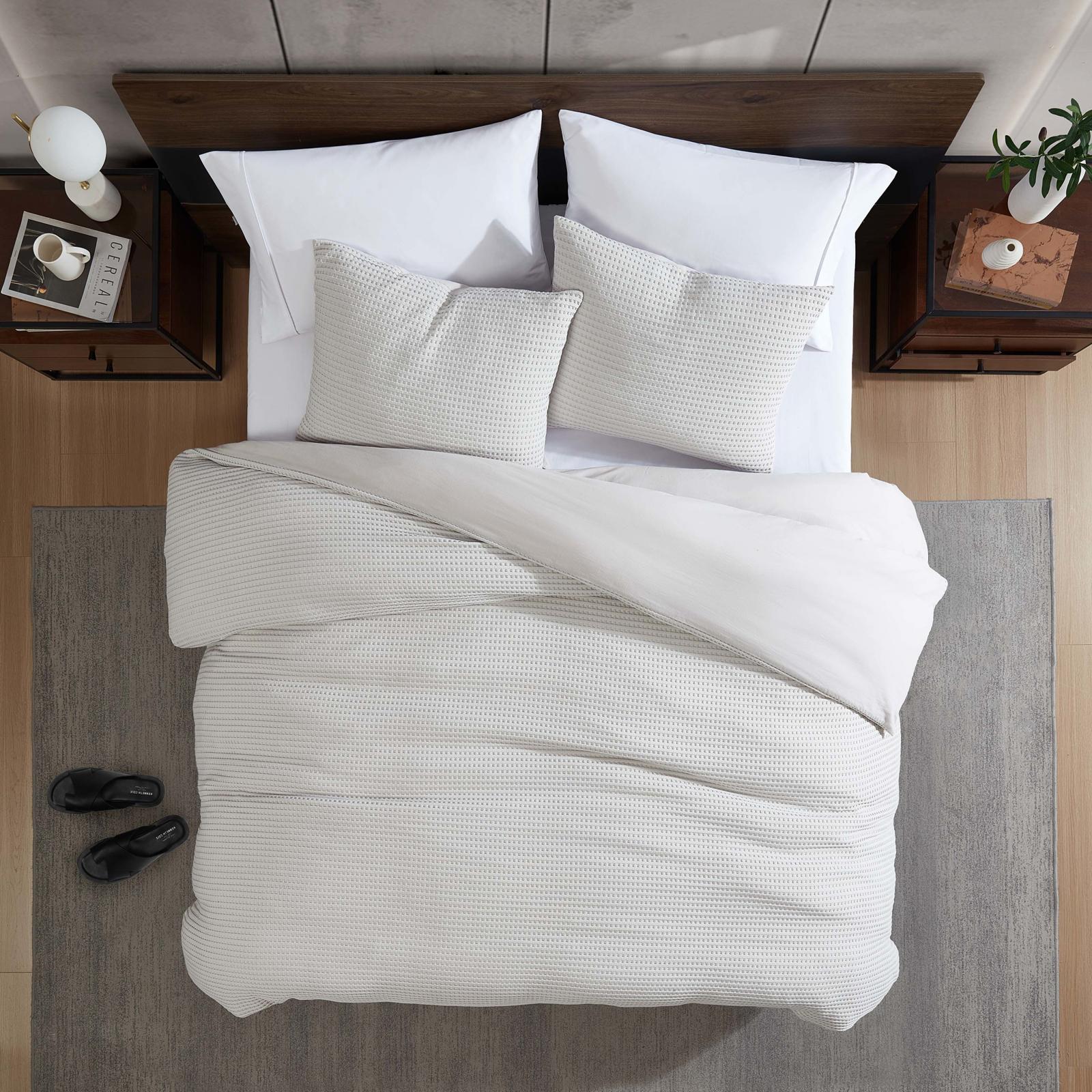 Kenneth cole reaction home waffle blanket hotsell