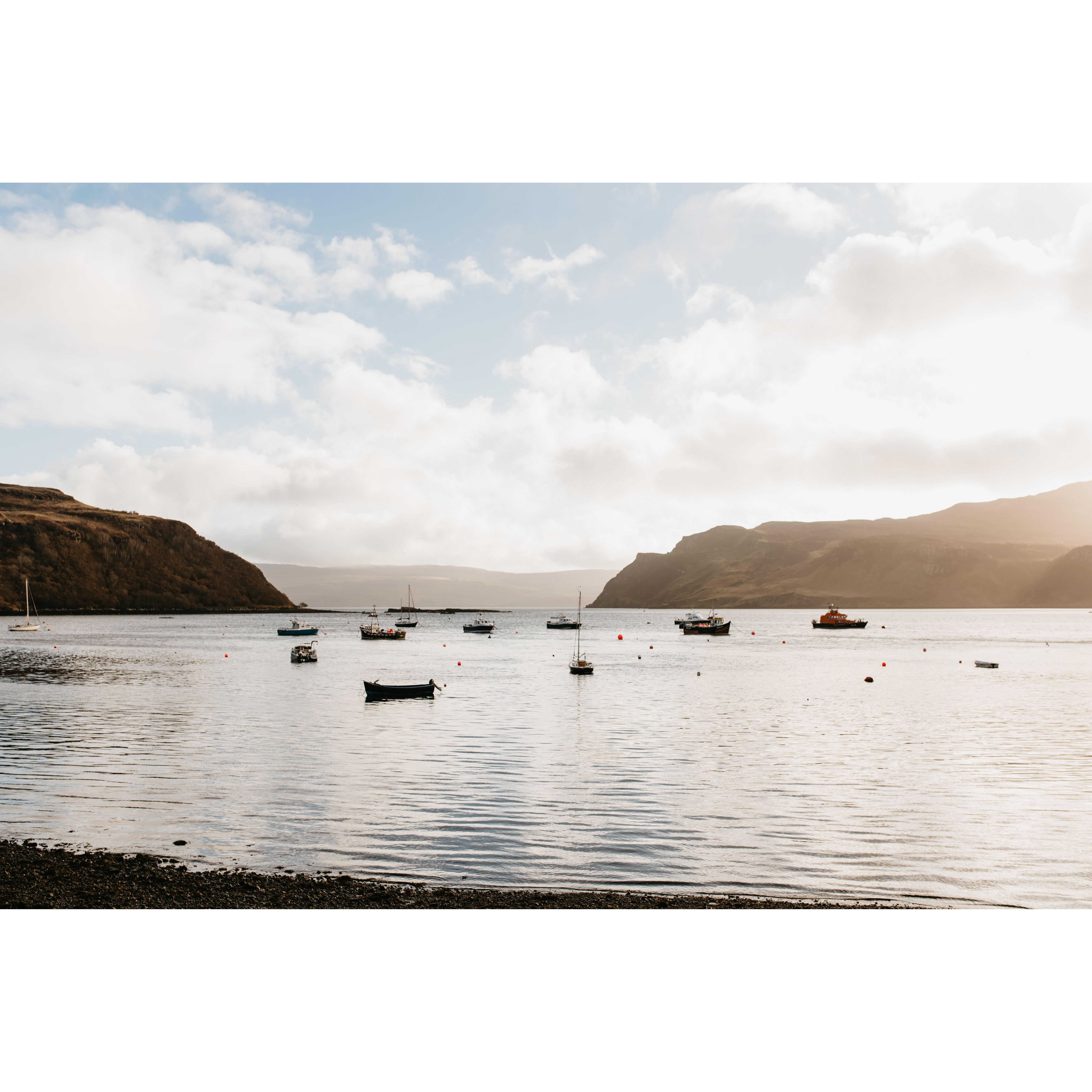 Portree Harbor!