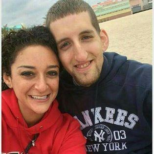 Our first picture ever...taken at Pt. Pleasant beach!