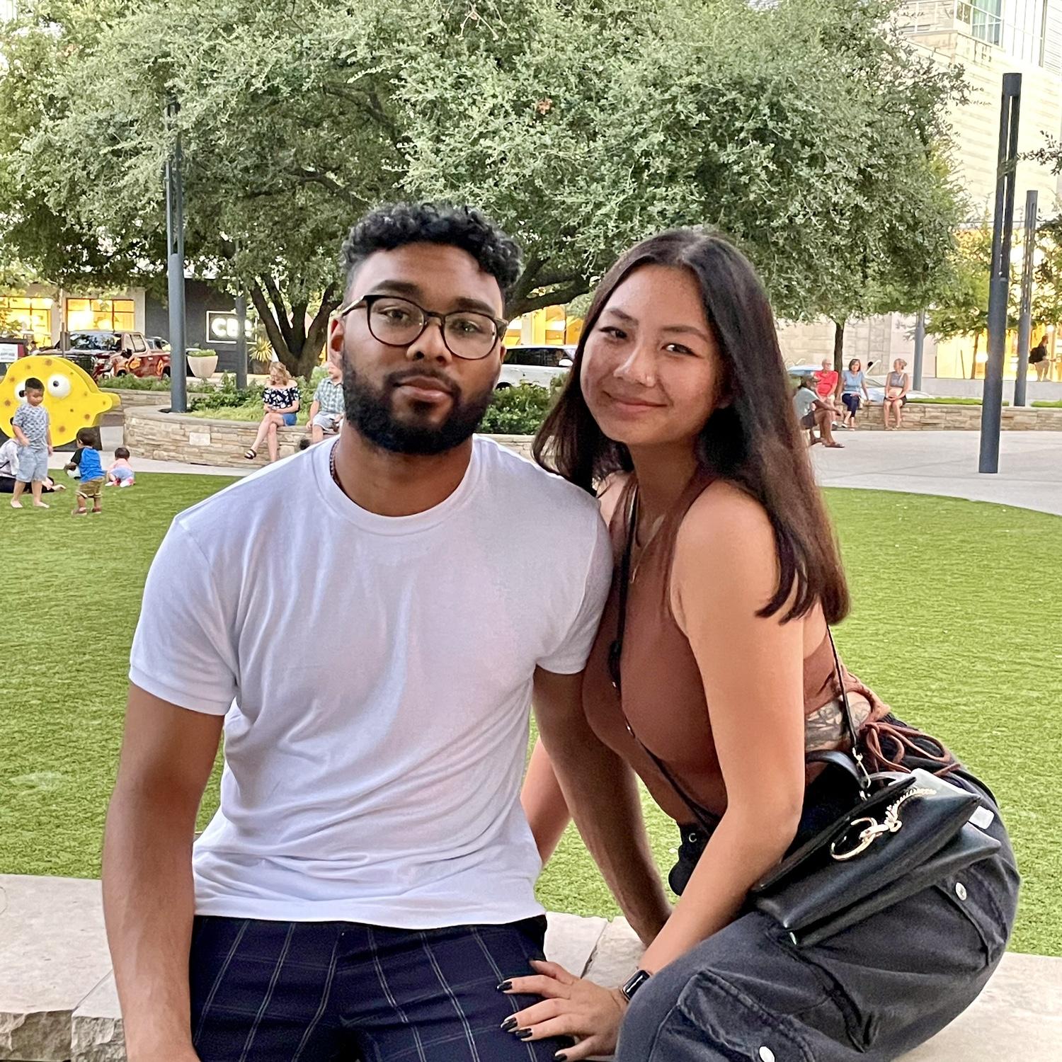 Jasmine (and Zahra) moved to ATX first 4 years ago after graduation, and Jahssyr followed a year later in 2022 after he graduated.
