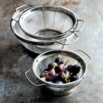 Williams Sonoma 3-Piece Mesh Colander Set