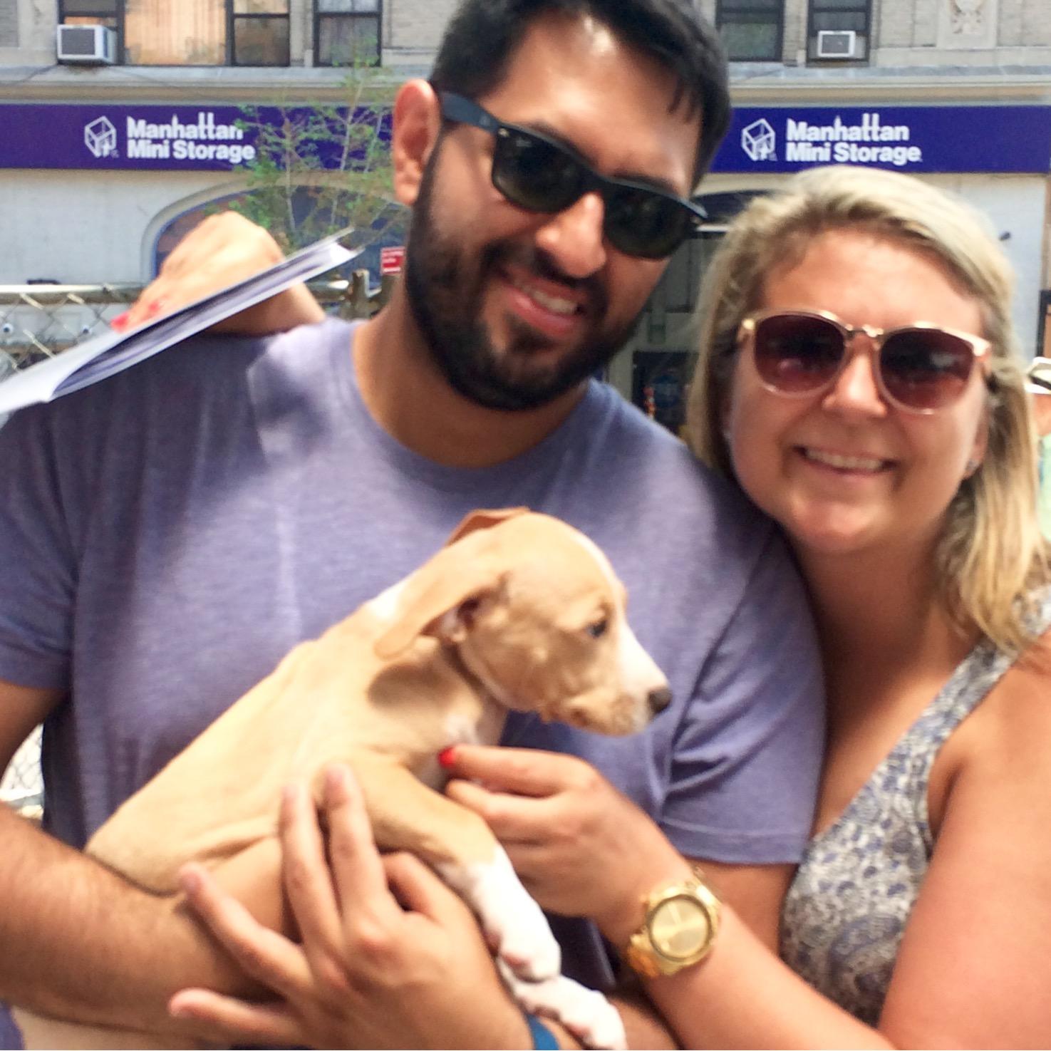 The day we adopted Henry!