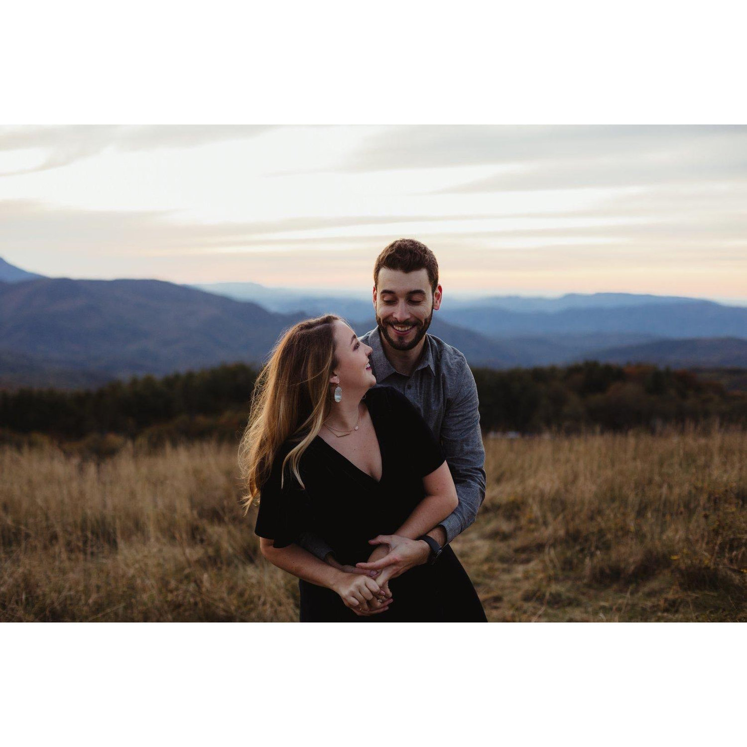 Max Patch engagement photos - Joy Wildflower Photography