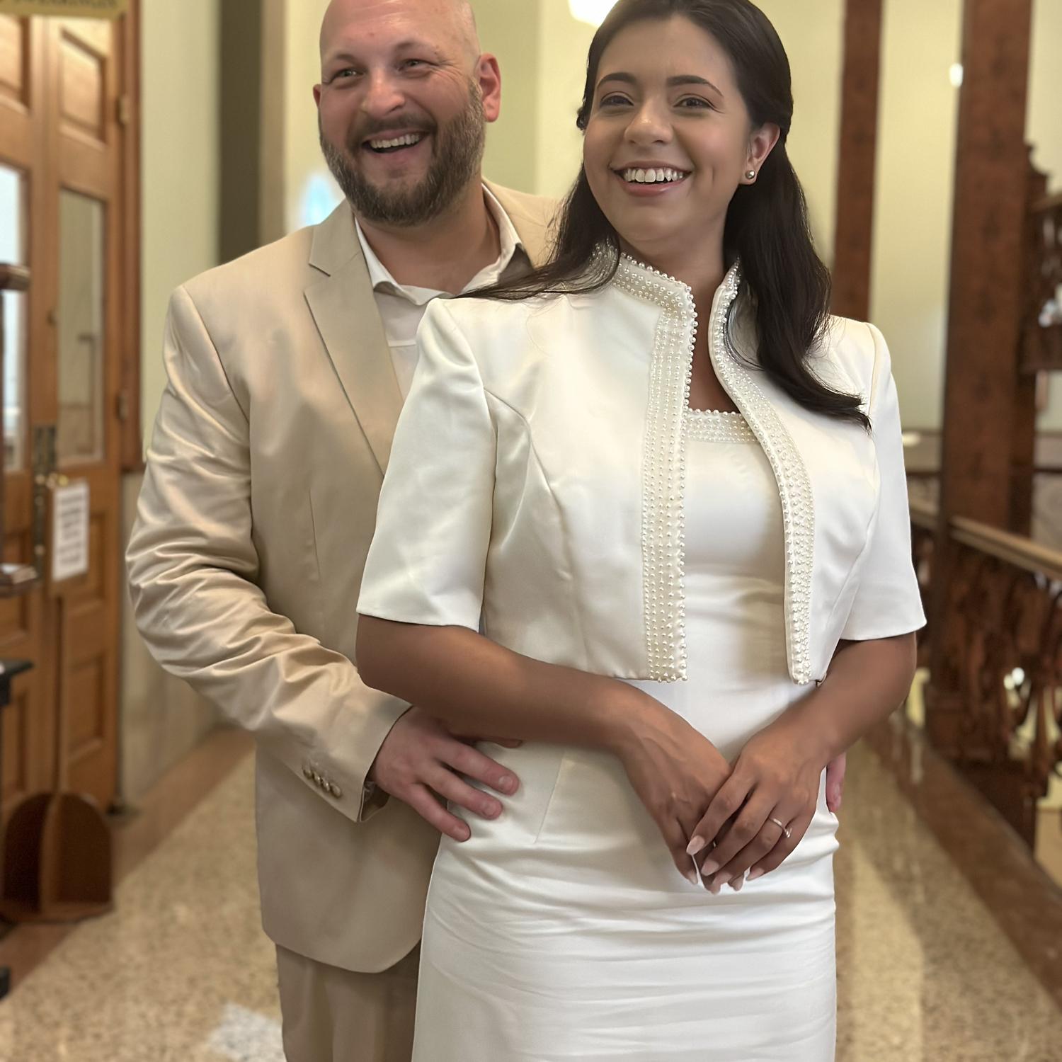 Our Courthouse ceremony 💍