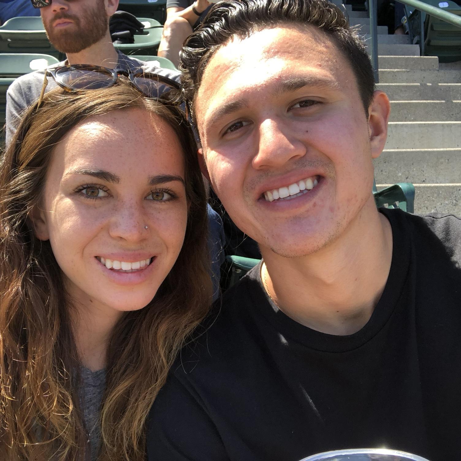 July 2018: celebrating their first anniversary in San Francisco (foreshadowing?)