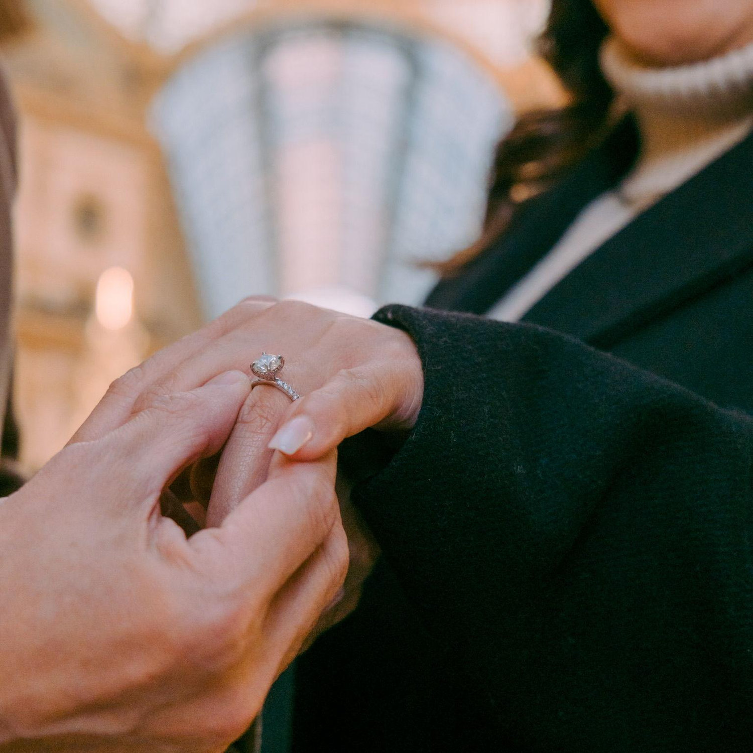 She said yes!