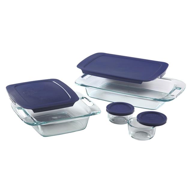 Pyrex Easy Grab 8-Piece Bake and Store Set