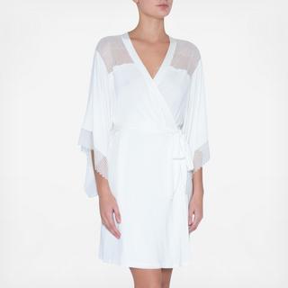 Phoebe Inset Kimono Robe