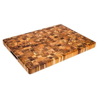 Teak Haus End Grain Cutting Board - 20"