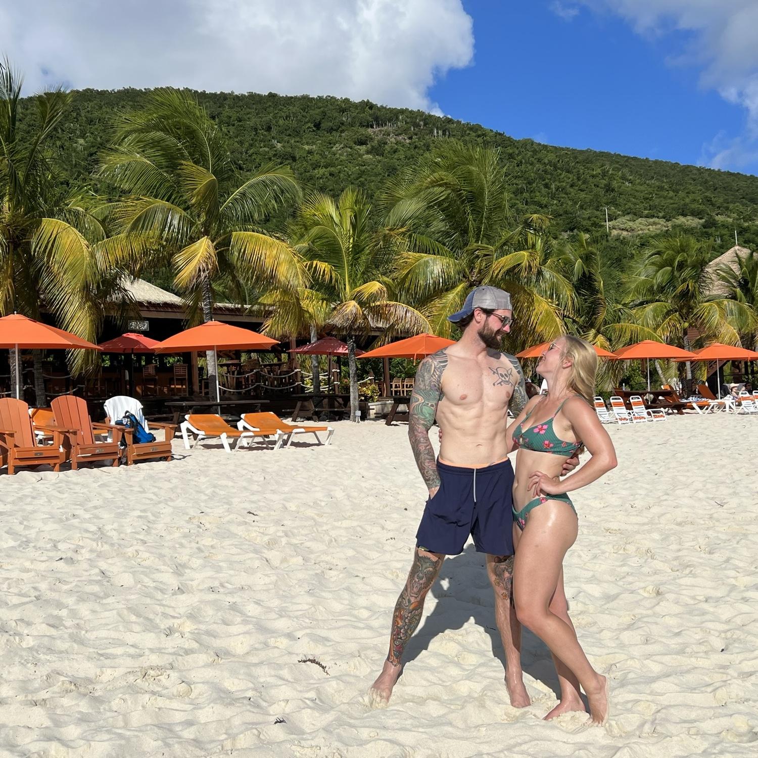 Beach bar hopping in the BVI's
