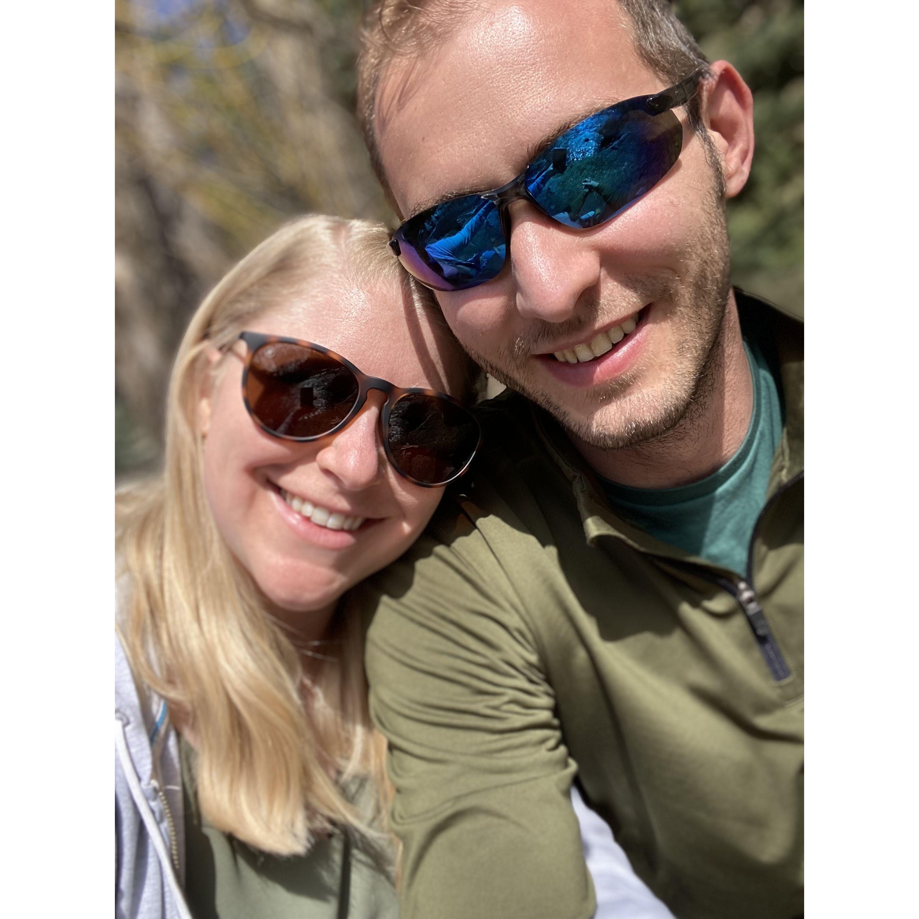 Our favorite winery - Creekside Cellars in Evergreen, CO