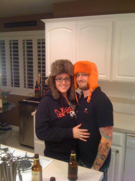One of our first pictures taken together as a couple April 2011