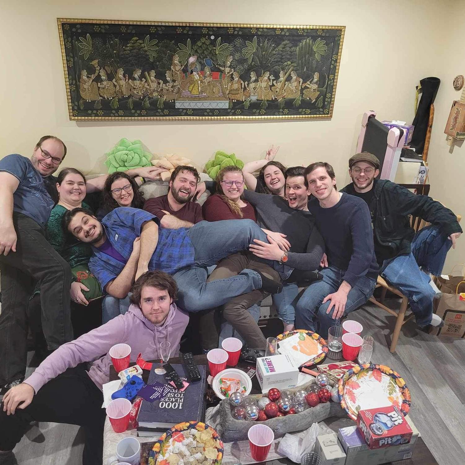 New Year's party