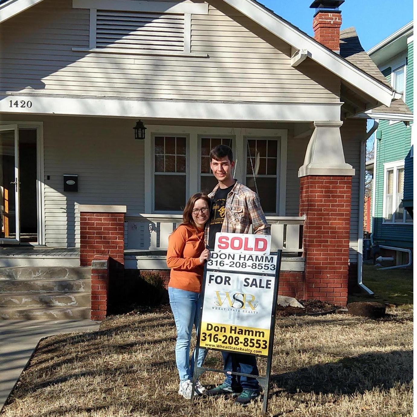 We bought a home in February!
