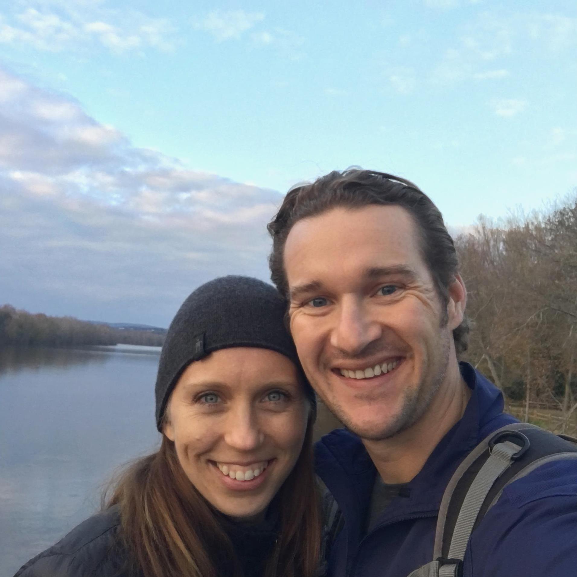 This was the first of many bike rides along the Delaware River.